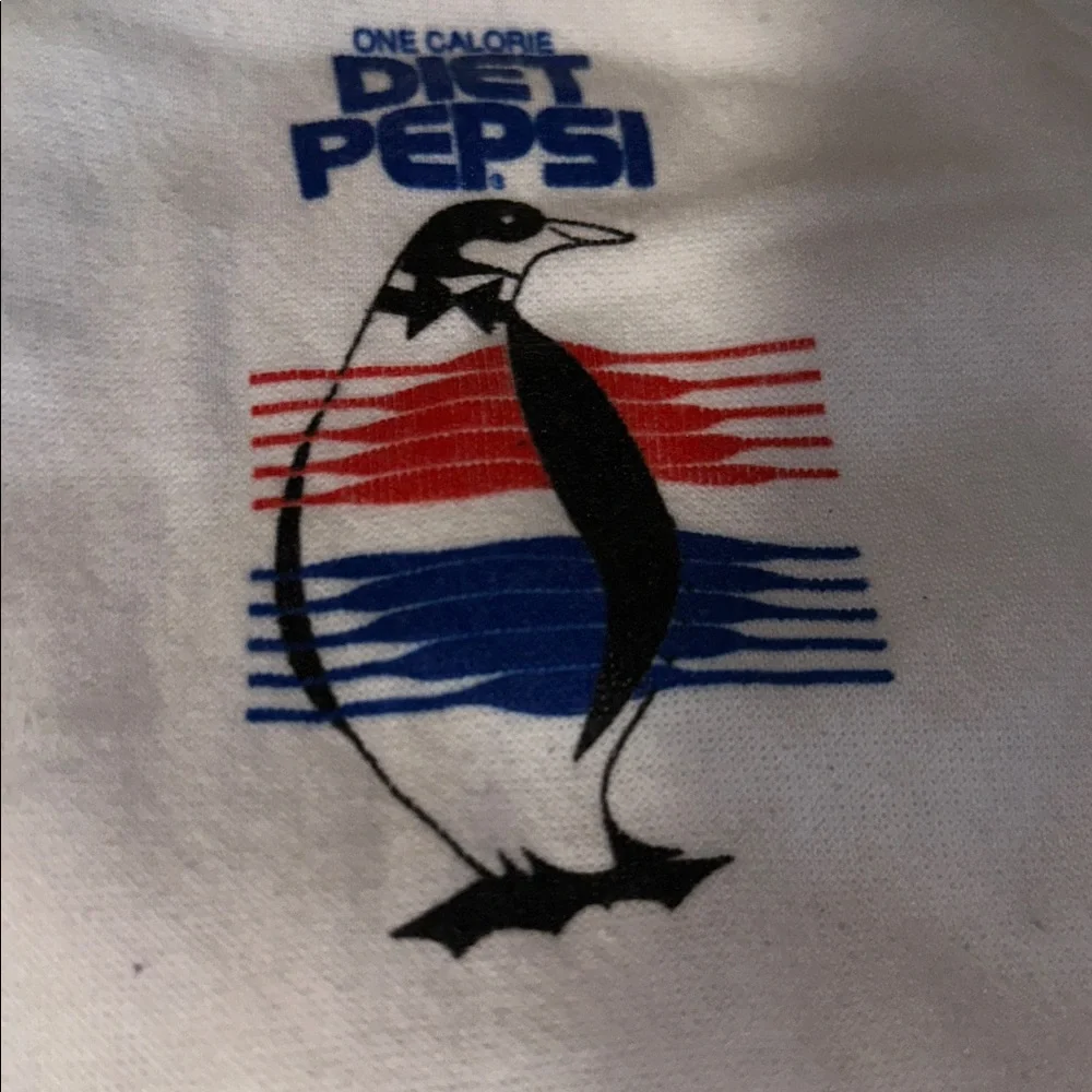 Vintage 90s Diet Pepsi sweatshirt delta fifty-fifty - Picture 3 of 5